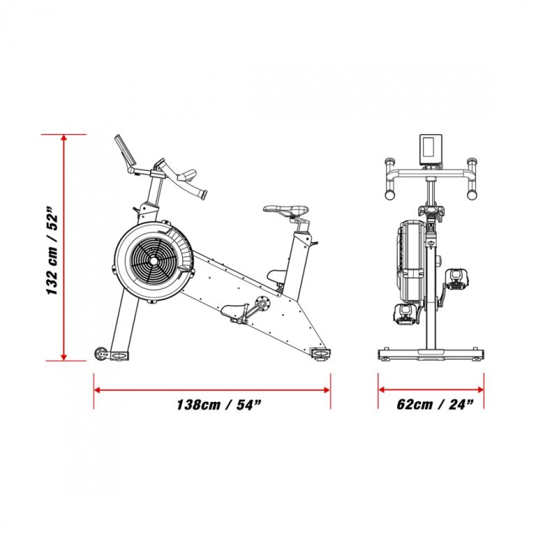 XEBEX FITNESS AIRPLUS CYCLE SMART CONNECT XEBEX FITNESS
