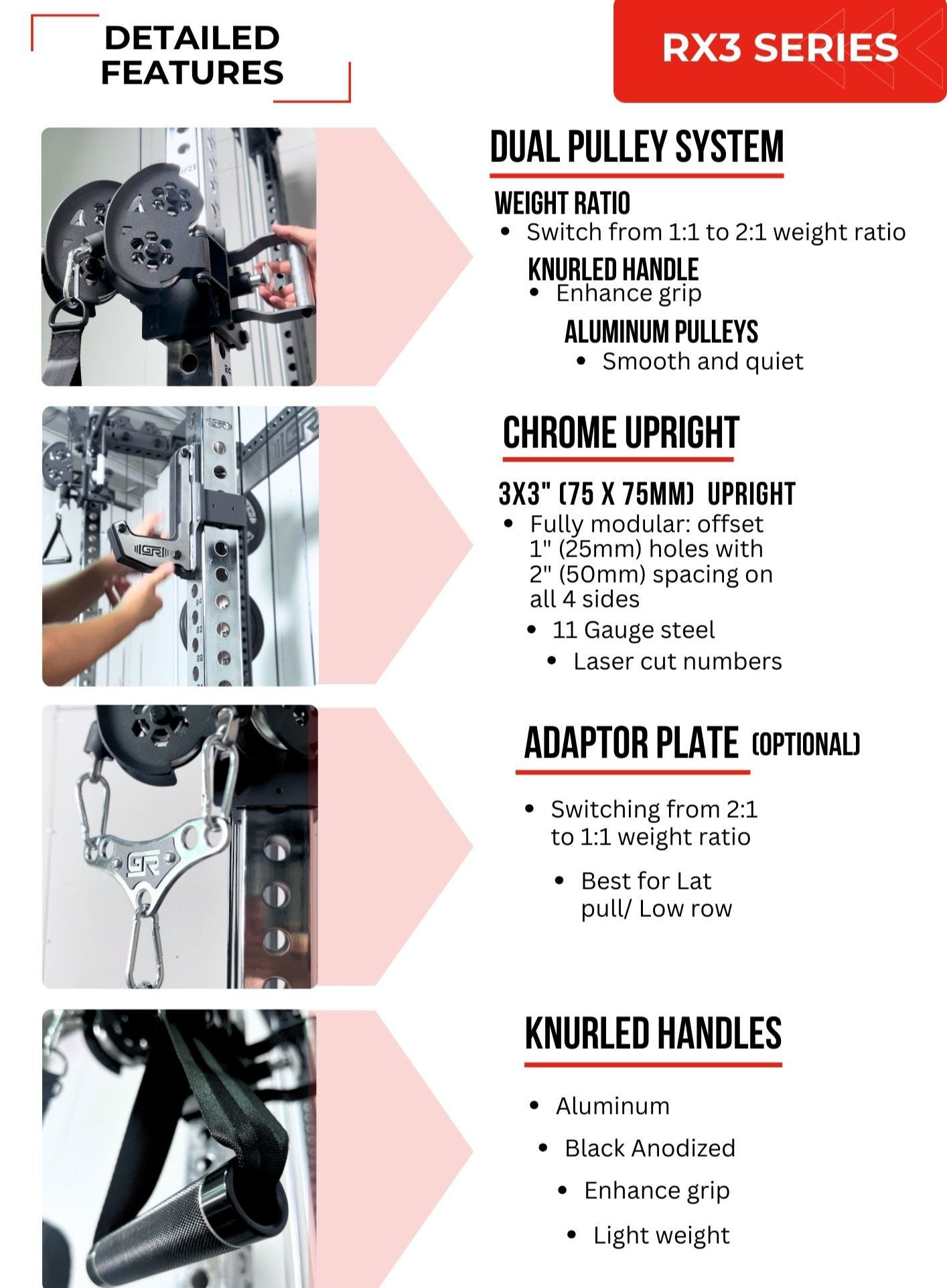 RX3-3000 SERIES - XEBEX FITNESS